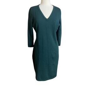 Calvin Klein green sweater dress XL